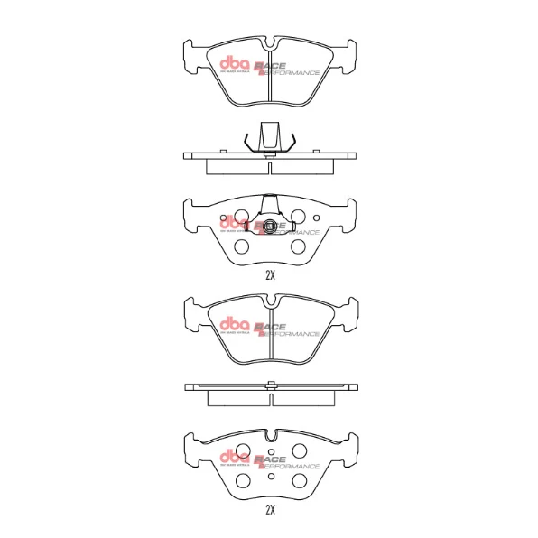 DB1522RP - Brake Pads Race Performance - für BMW 3 Series / X3 / Z4 / 6 / ZT / ZT-T / 75