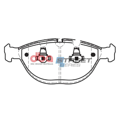 DB1495SS - Brake Pads Street Series Semi-metallic | Front Axle - für BMW X5