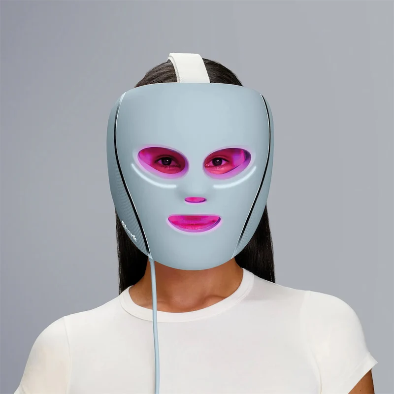 CryoGlow LED Face Mask - Blue Frost