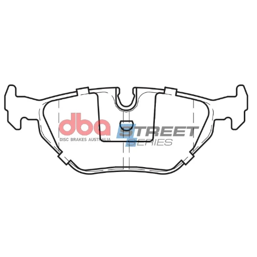 DB1132SS - Brake Pads Street Series Ceramic | Rear Axle - für BMW 5- / 7 Series / M3 / M5 / Z3 / B10 / B11 / B12 / B8