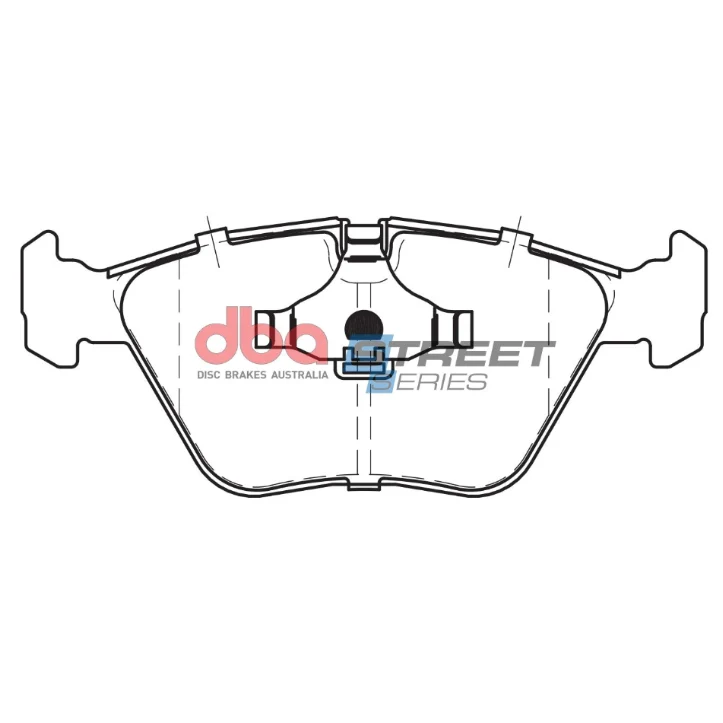 DB1131SS - Brake Pads Street Series Ceramic | Front Axle - für BMW 5- / 7 Series / M3 / M5 / Z3 / Z4 / Roadster