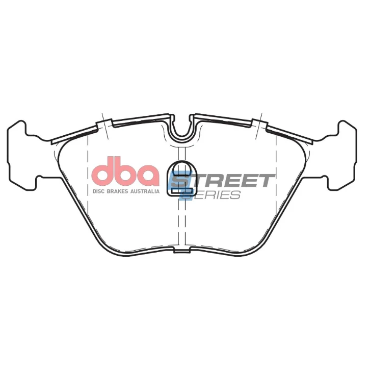 DB1131SS - Brake Pads Street Series Ceramic | Front Axle - für BMW 5- / 7 Series / M3 / M5 / Z3 / Z4 / Roadster