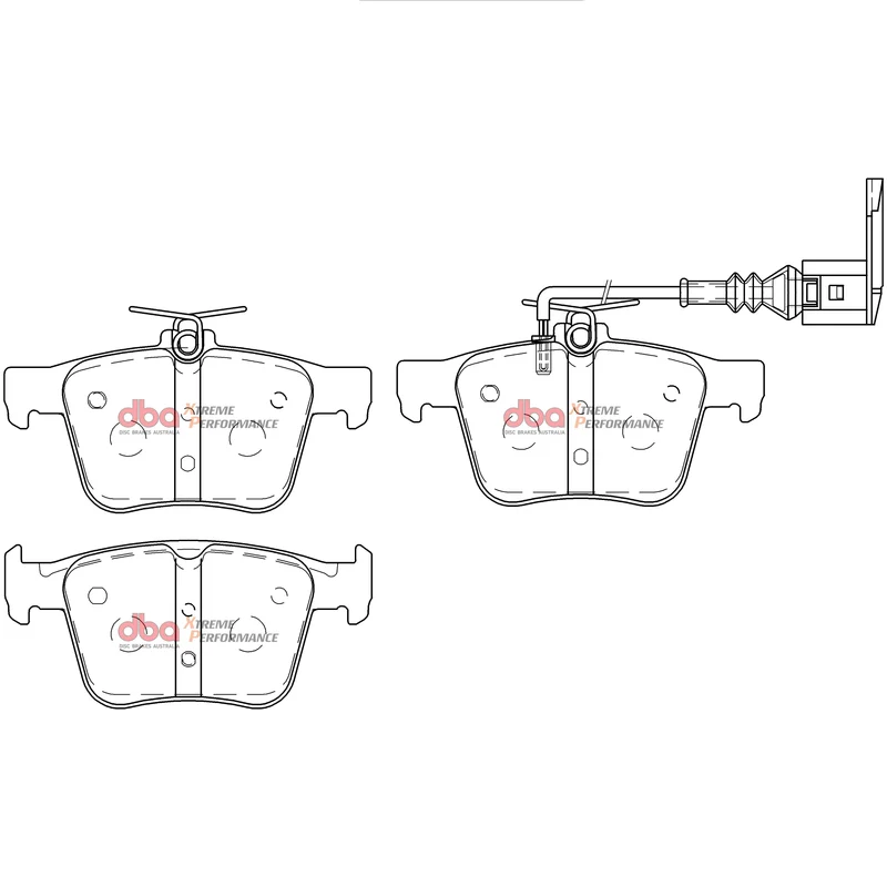 DB15006XP - Brake Pads Xtreme Performance ECE R90 certified | Rear Axle