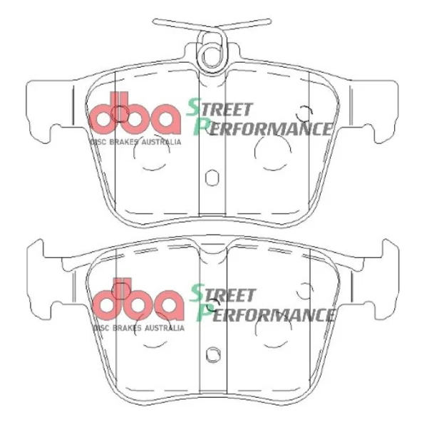 DB2415SP - Brake Pads Street Performance | Rear Axle