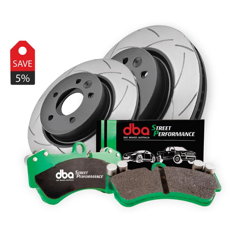 DBA2830S-8849SP - Brake Kit - Street Series T2 Slotted & Street Performance Brake Pads (2x DBA2830S + DB8849SP)