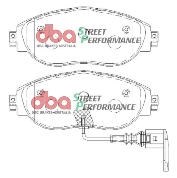 DBA2830S-8849SP - Brake Kit - Street Series T2 Slotted & Street Performance Brake Pads (2x DBA2830S + DB8849SP)