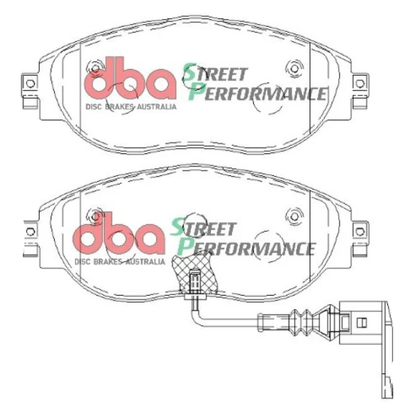 DBA2830E-8849SP - Brake Kit - Street Series En-Shield Plain & Street Performance Brake Pads (2x DBA2830E + DB8849SP)