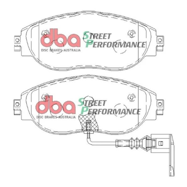 DB8849SP - Brake Pads Street Performance ECE R90 certified | Front Axle