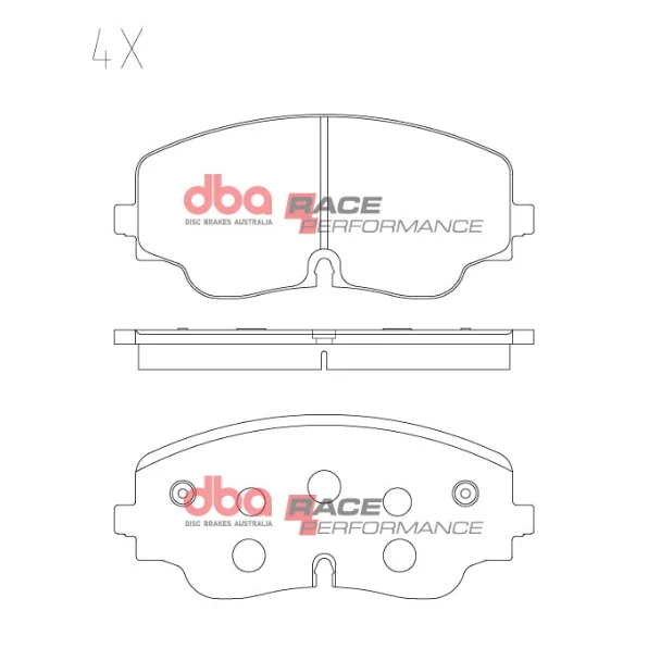 DB15271RP - Brake Pads Race Performance
