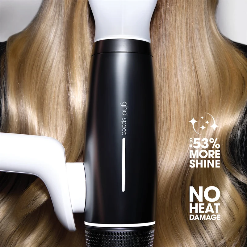 Speed Professional Hair Dryer In Metallic White