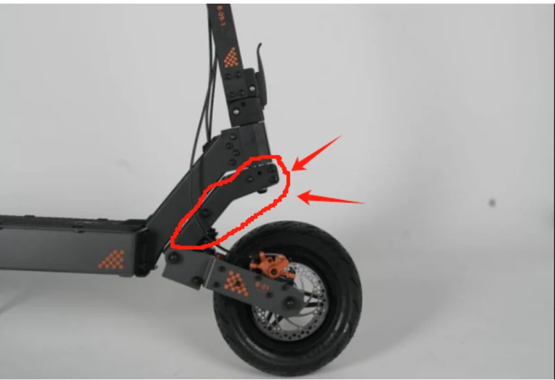 Kukirin G4 vordere Kipphebelhalterung