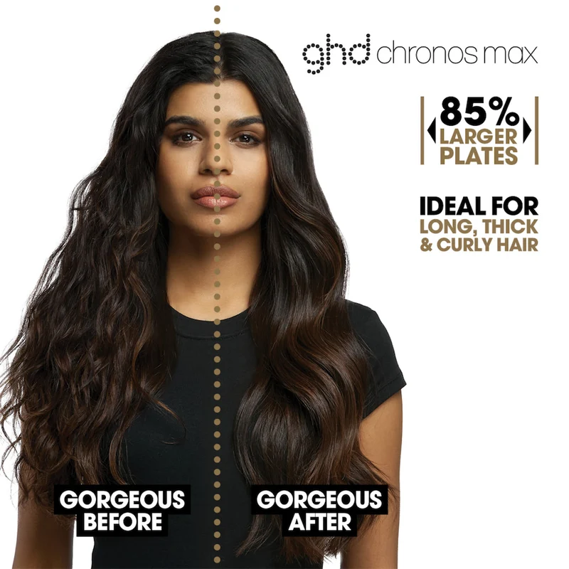 Chronos Max Hair Straightener Black Gift Set