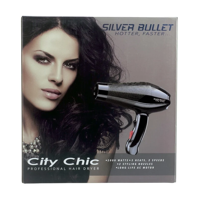 City Chic Dryer Black with Free Fatboy & WetBrush Gift