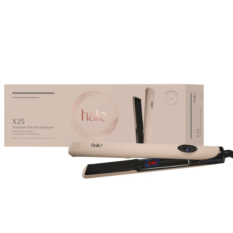 X25 Titanium Hair Straightener - Chai