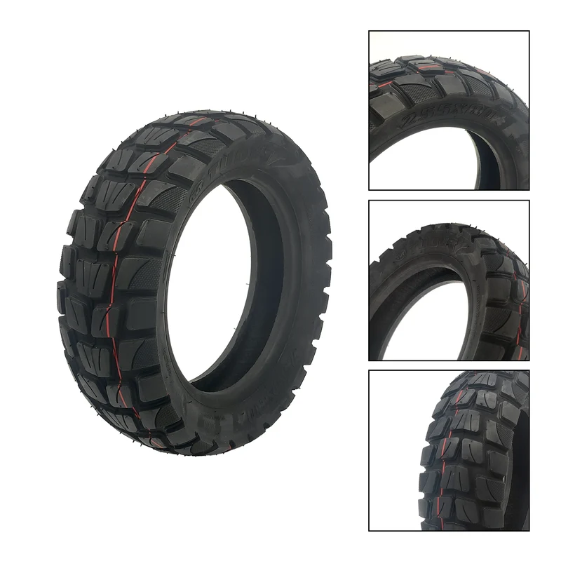 KuKirin G2 Max Off-Road 255x80 Reifen Set 10x2.125 90° Ventil Schlauch