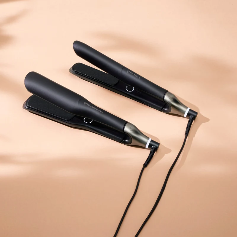 Chronos Max Wide Plate Hair Straightener - Black