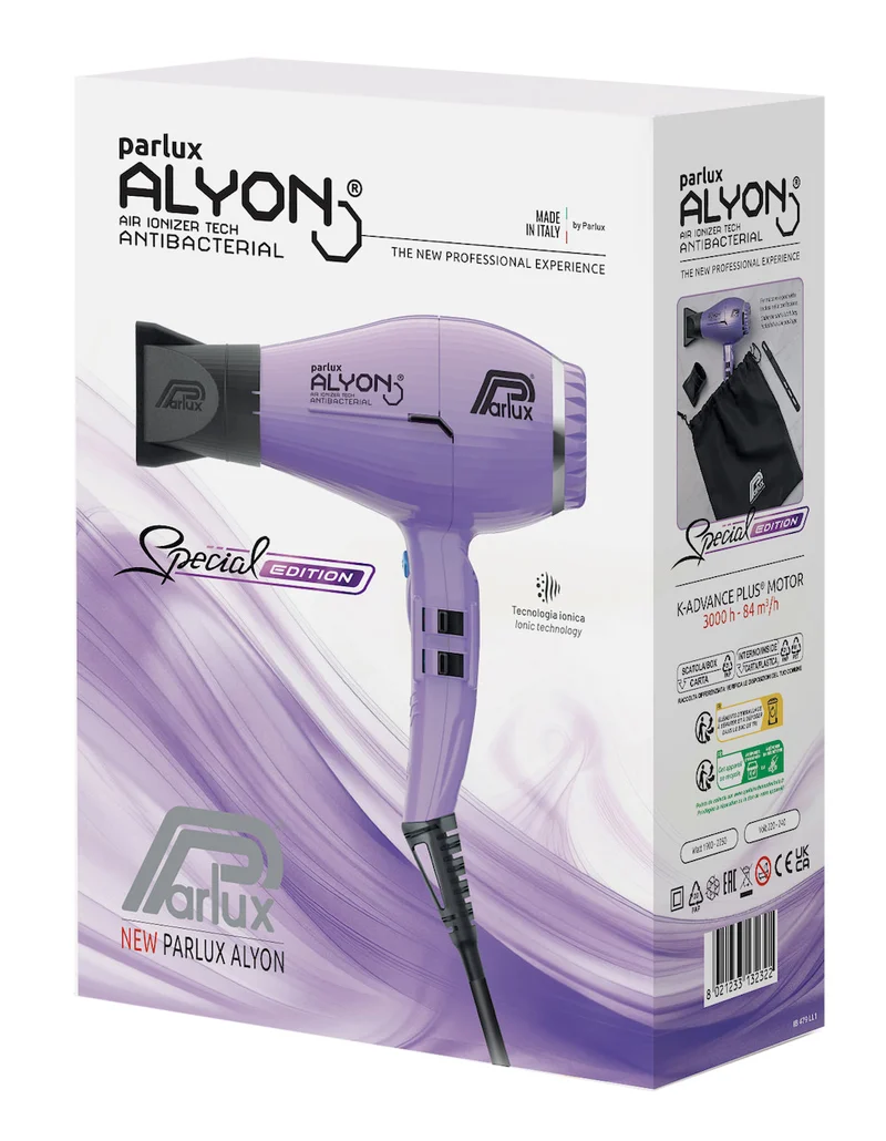 Alyon Air Ionizer Dryer 2250W - Lilac