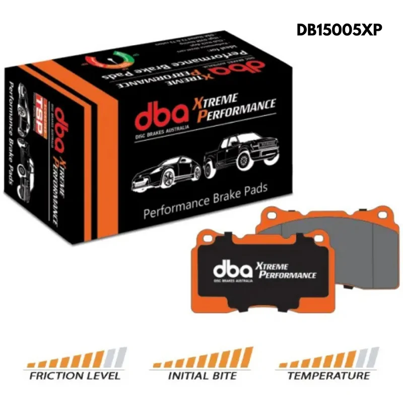 DBA Vorderachs Bremsen Set - Bremsscheibe + Bremsbeläge für Audi RSQ3 8U (2x DBA52836SLVS, DB15005XP)