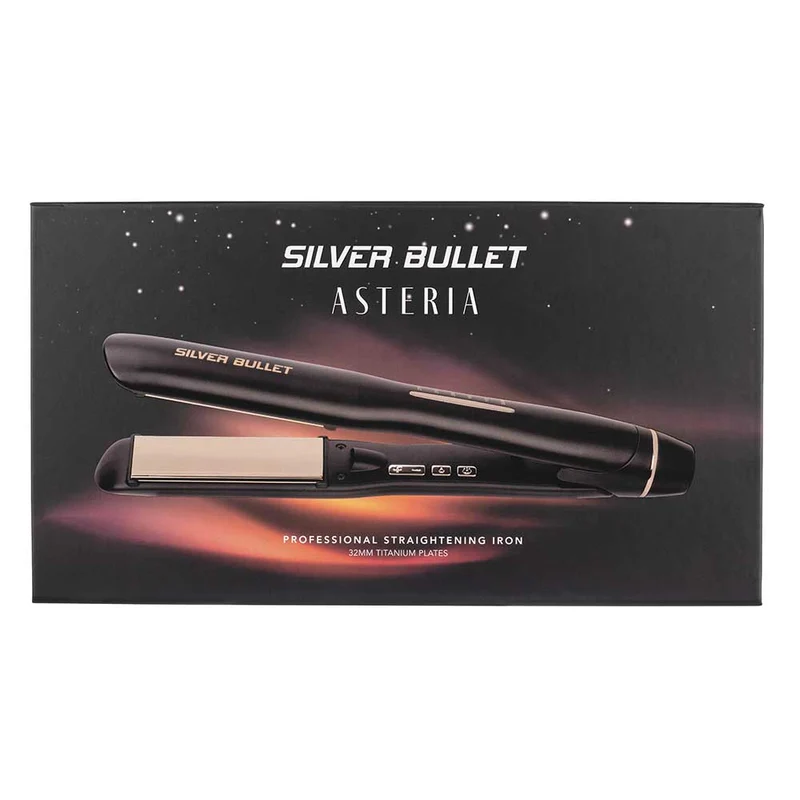 Asteria Ionic Titanium 32mm Straightener - Black