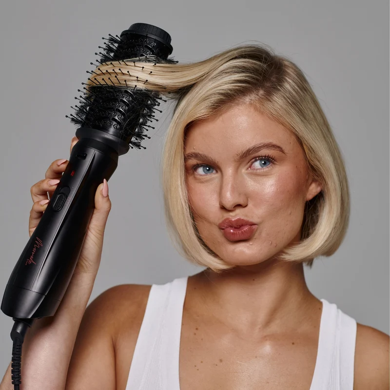 Interchangable Blow Dry Brush - Black