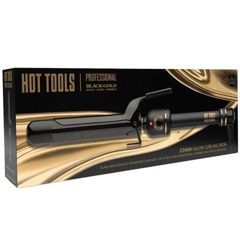 Black Gold Curl Iron - 32mm