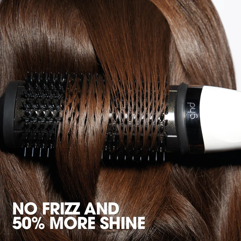 Duet Blow Dry 2-In-1 Hair Dryer Brush - White