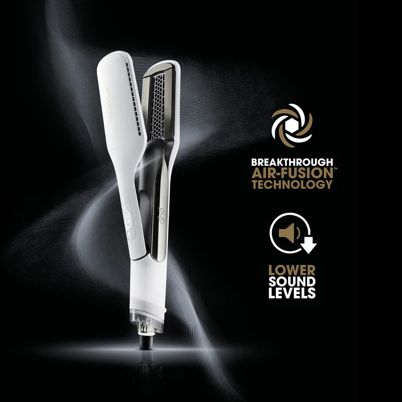 Duet Style 2-in-1 Hot Air Styler in White