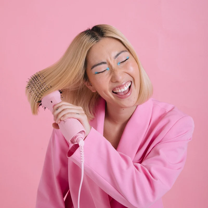 Blowdry Brush Pink