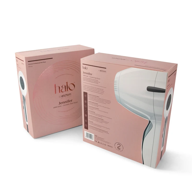 by Elchim Jennifer 3900 Ionic-Ceramic Hair Dryer - White