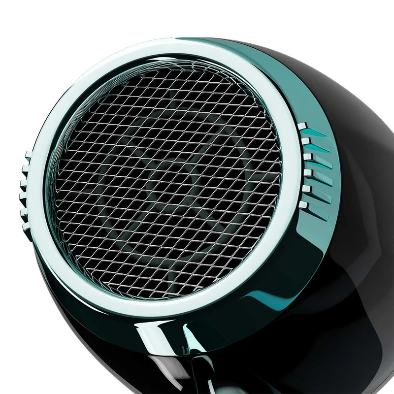 by Elchim Jennifer 3900 Ionic-Ceramic Hair Dryer - Black & Mint