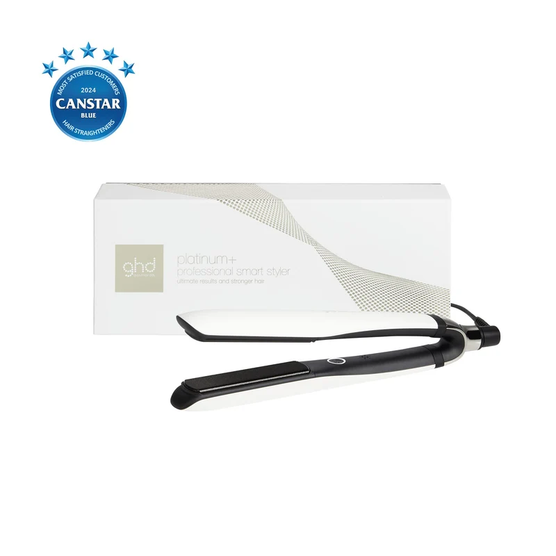 Platinum+ Hair Straightener In White