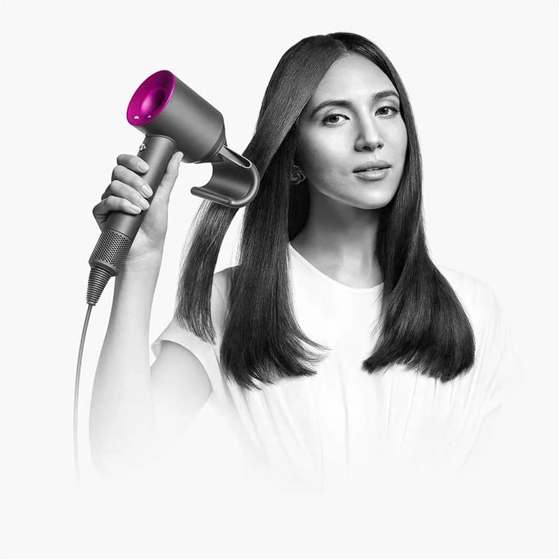 Supersonic Hair Dryer In Iron/Fuchsia