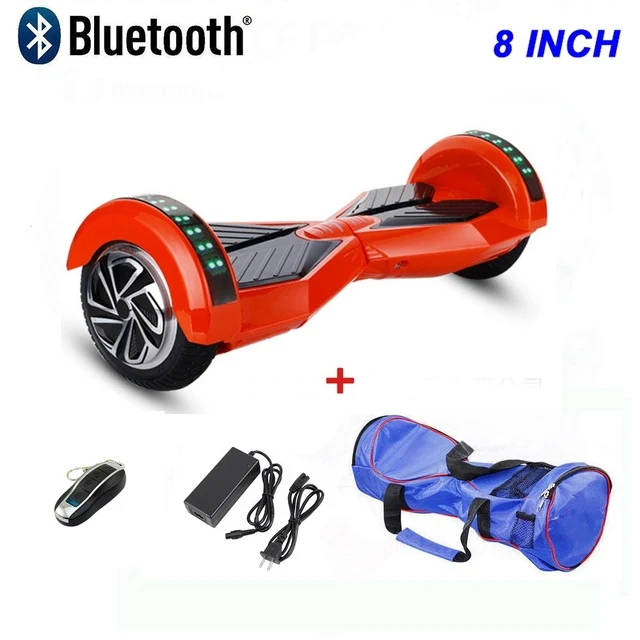 Hoverboard 2 Wheel 350W*2 Self Balancing Wheels 8 & 6.5 inch Bluetooth Speaker Smart Electric Scooter