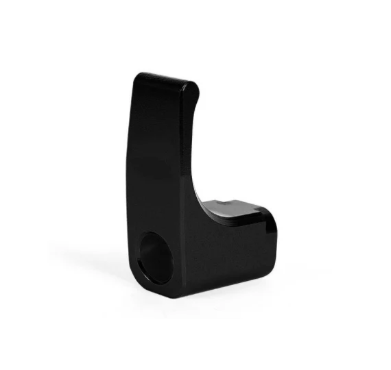 Schwarzer CNC-Aluminium-Haken für NIU MQi+ und UQi