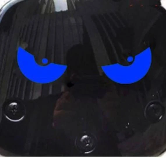 Augenaufkleber für Super Soco Maske