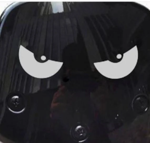 Augenaufkleber für Super Soco Maske