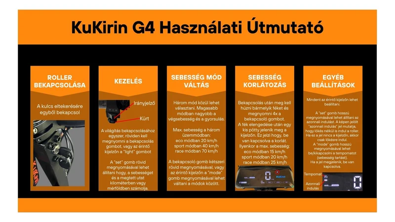 KuKirin G4 (2026) elektromos roller