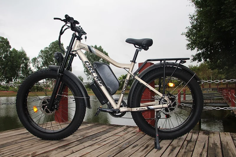 Orlms MX500 Electric Bike 26" Tires Dual 1000W Motors 52V 25Ah Battery