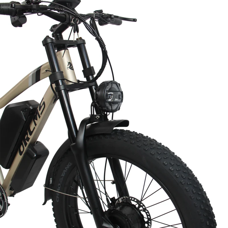 Orlms MX500 Electric Bike 26" Tires Dual 1000W Motors 52V 25Ah Battery