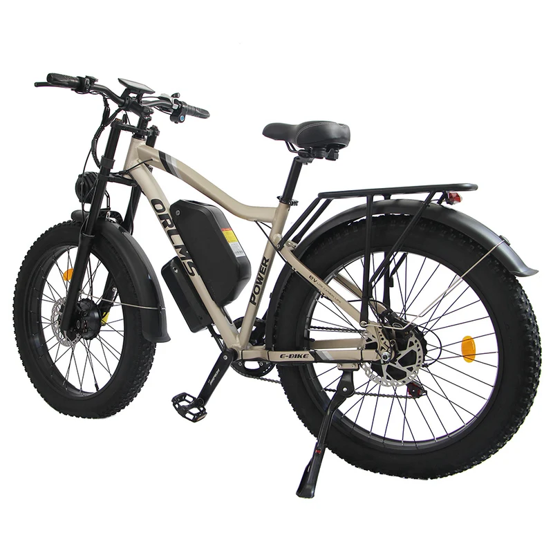Orlms MX500 Electric Bike 26" Tires Dual 1000W Motors 52V 25Ah Battery