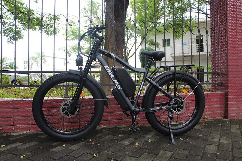 Orlms MX500 Electric Bike 26" Tires Dual 1000W Motors 52V 25Ah Battery