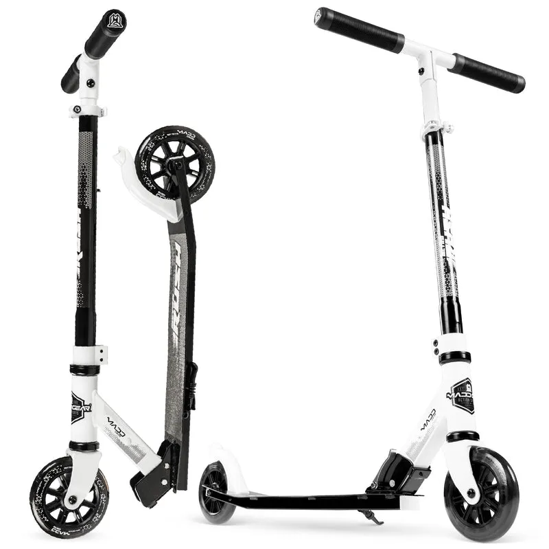 Madd Gear Rush 125 Light-Up Folding Scooter - Black