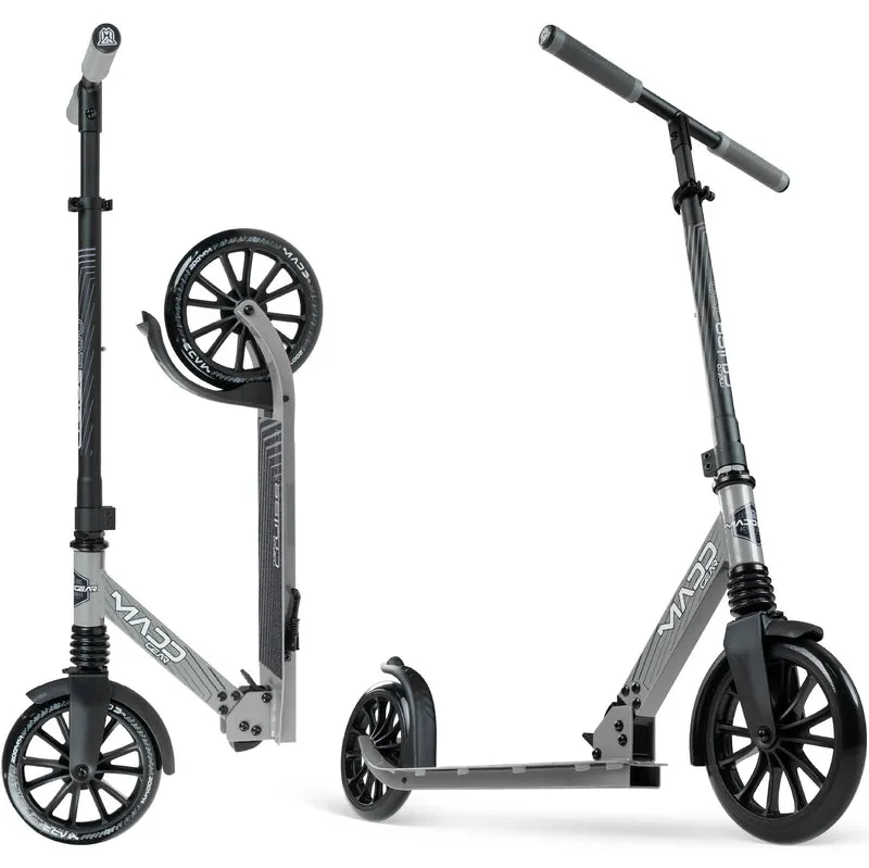 Madd Gear Metro City 250 Folding Scooter - Grey / Black