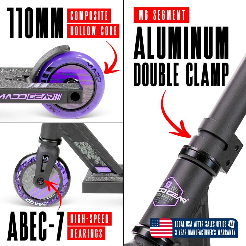 Madd Gear MG3 Zen Pro Scooter - Purple