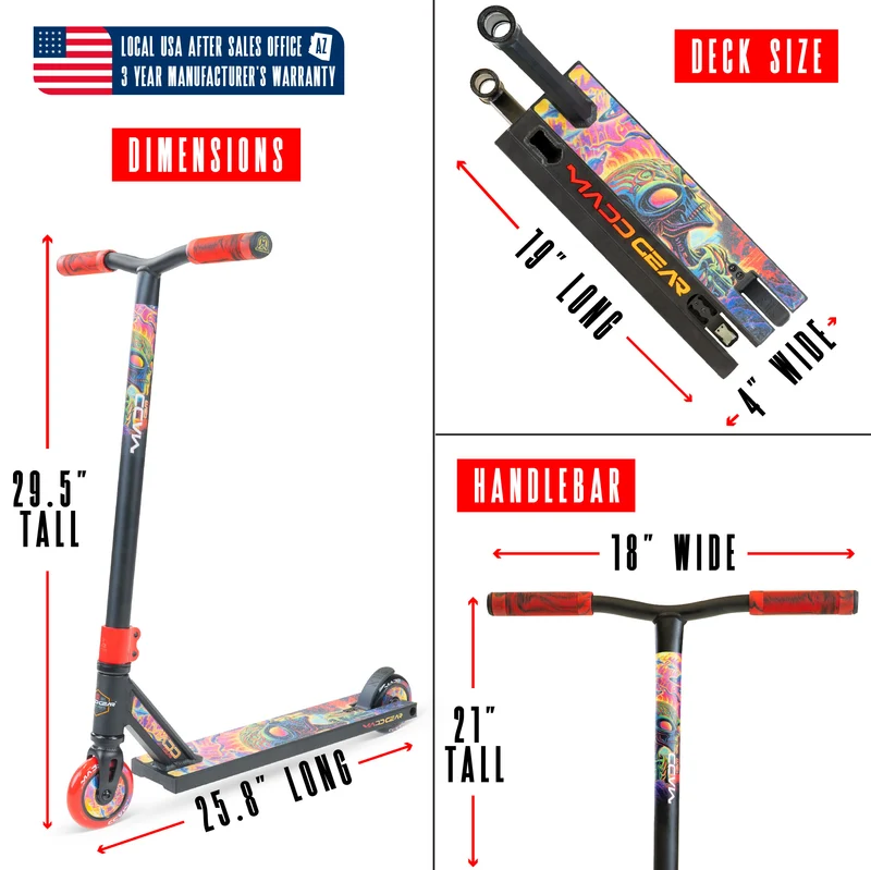 Madd Gear MG2 Obsidian Pro Scooter - Frenzy