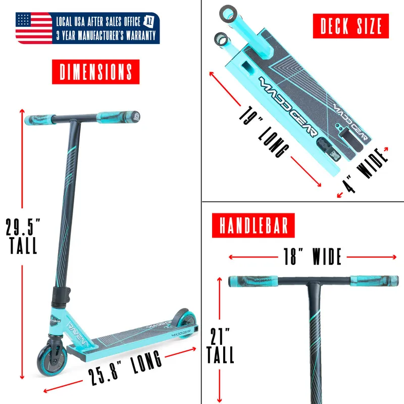 Madd Gear MG1 Raven Pro Scooter - Teal