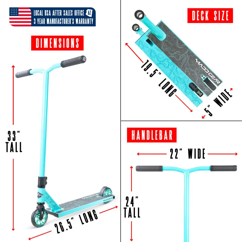 Madd Gear MG4 Titan Pro Scooter - Teal
