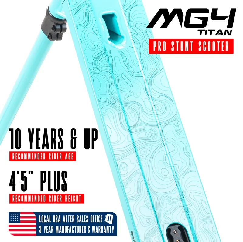 Madd Gear MG4 Titan Pro Scooter - Teal