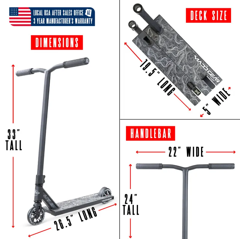 Madd Gear MG4 Titan Pro Scooter - Black