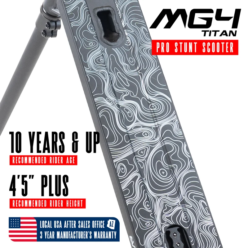 Madd Gear MG4 Titan Pro Scooter - Black